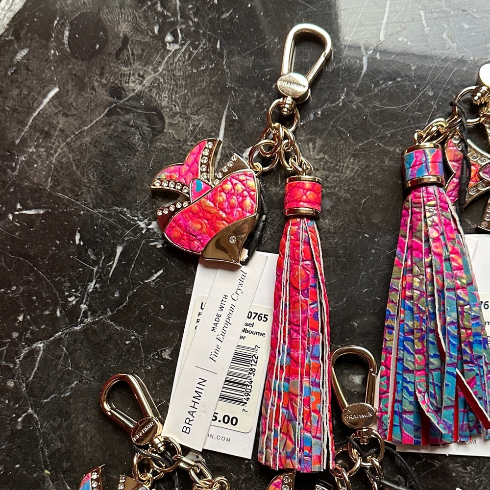 Brahmin Tassel Rainbow Fish Melbourne Charm, 3 available priced as each - Picture 3 of 6